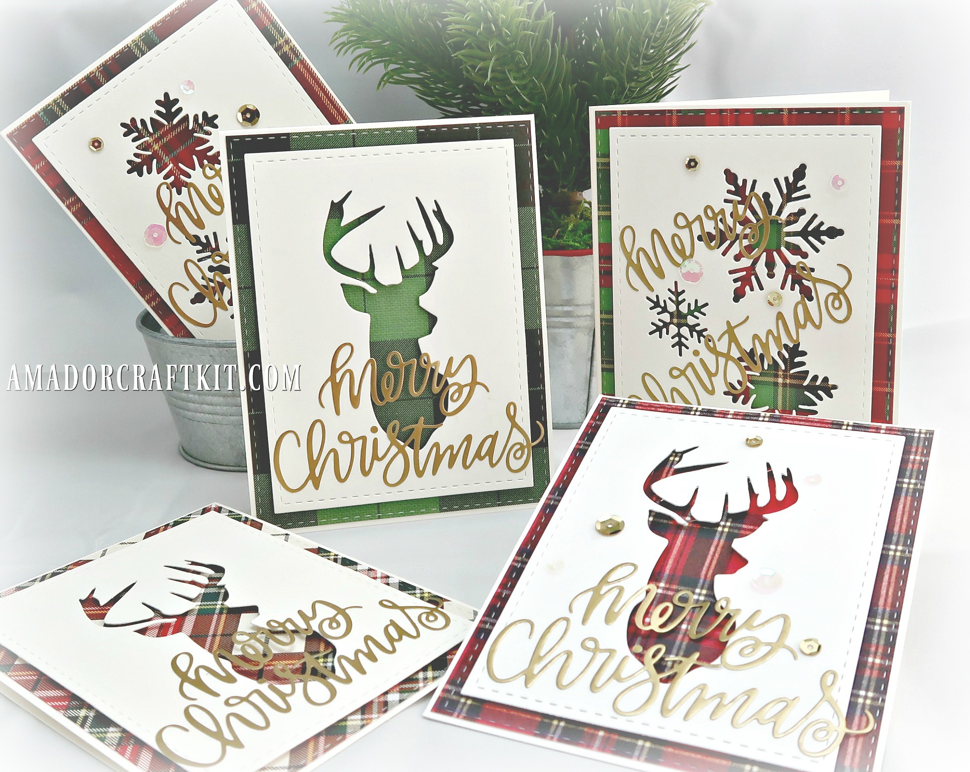 Clean and simple Christmas Cards