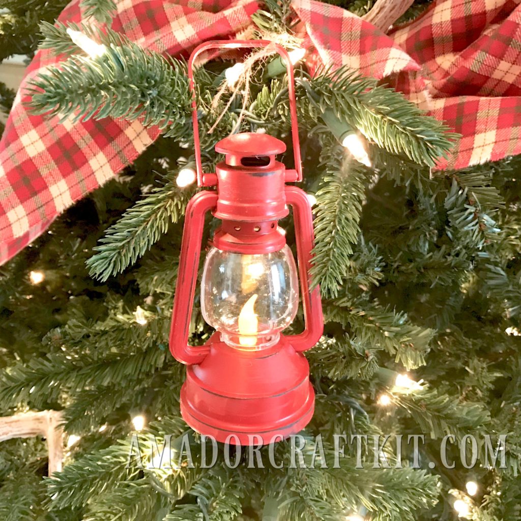 Rustic Christmas Lantern Tutorial With Dollar Tree Products ...